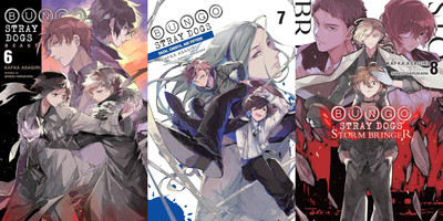 Bungo Stray Dogs, Vol. 6, 7 & 8 (light novel)(Paperback, Asagiri Kafka)