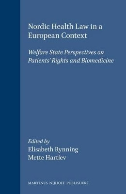 Nordic Health Law in a European Context(English, Electronic book text, unknown)