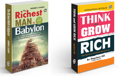 Think & Grow Rich and The Richest Man In Babylon (Paperback) : - Classic English Novel, Personal growth and wealth books | Combo of 2 Novels(Paperback, Napoleon Hill, George S. Clason)