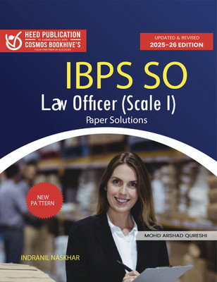 IBPS SO Law Officer (Scale I) Latest Edition 2021(Paperback, Heed Editorial Board - Cosmos Bookhive's)