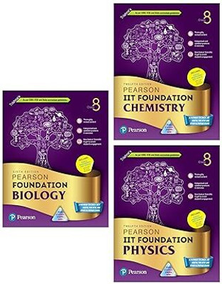 Pearson IIT Foundation'24- Physics + Chemistry + Biology Class 8 for JEE, NTSE, Olympiad| Revised CBSE |Free access to elibrary & Myinsights Self Preparation - 6th Edition(Paperback, Trishna's) Pearson IIT Foundation'24- Physics + Chemistry + Biology Class 8 for JEE, NTSE, Olympiad| Revised CBSE |Free access to elibrary & Myinsights Self Preparation - 6th Edition(Paperback, Trishna's)