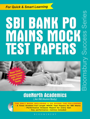 SBI Bank PO Mains Mock Test Papers(English, Paperback, Sinha Nishit)