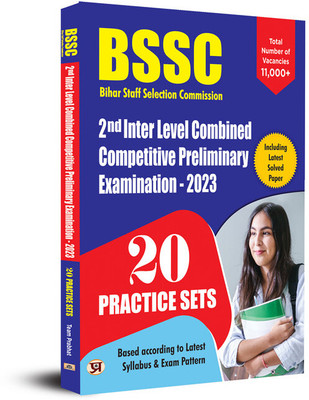 BSSC Bihar Staff Selection Commission 2nd Inter Level Combined Competitive Preliminary Examination 20 Practice Sets- 2023 Book in English(Paperback, Team Prabhat)
