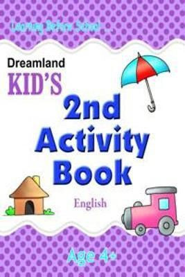 Kid's 2nd Activity Book - English  - Colourful Illustrated Activities To Learn Alphabets, Words, Early Vocabulary & Basic Language Skills,Fun Home Learning For Young Kids(English, Paperback, unknown)