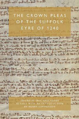 The Crown Pleas of the Suffolk Eyre of 1240(English, Hardcover, unknown)