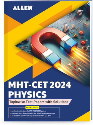 Mht-Cet 2024 Physics Topicwise Test Papers with Solutions(English, Hardcover, unknown)