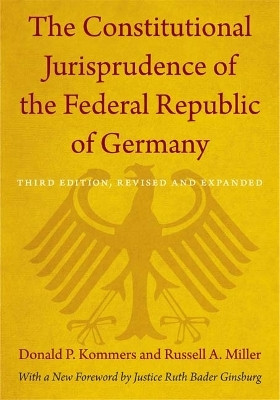 The Constitutional Jurisprudence of the Federal Republic of Germany(English, Paperback, Kommers Donald P.)