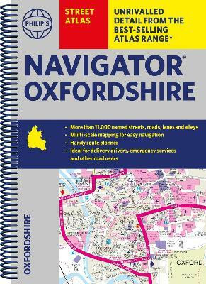 Philip's Navigator Street Atlas Oxfordshire(English, Spiral bound, Philip's Maps)