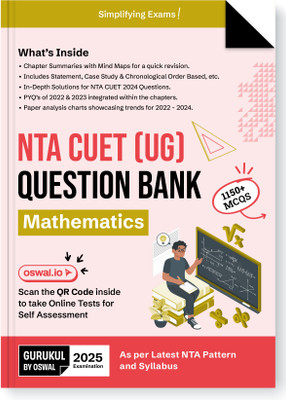 Nta Cuet (Ug) Question Bank for 2025 Exam : Mathematics (Edition2024)(English, Hardcover, unknown)