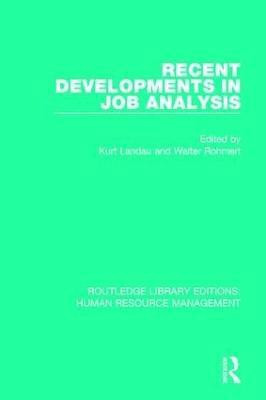 Recent Developments in Job Analysis(English, Paperback, unknown)