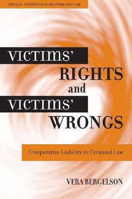 Victims' Rights and Victims' Wrongs(English, Electronic book text, Bergelson Vera)