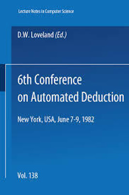 6th Conference on Automated Deduction(English, Paperback, unknown)