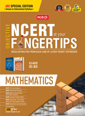 MTG Objective NCERT at your FINGERTIPS Mathematics - NCERT Notes with HD Pages, Exam Archive & MCQs | Based on NMC JEE Rationalised Syllabus, JEE Books (Latest & Revised Edition 2024-2025)(Paperback, MTG Editorial Board)