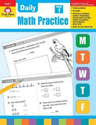Daily Math Practice, Grade 1 Teacher Edition(English, Paperback, Evan-Moor Educational Publishers)