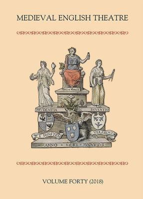 Medieval English Theatre 40(English, Paperback, unknown)