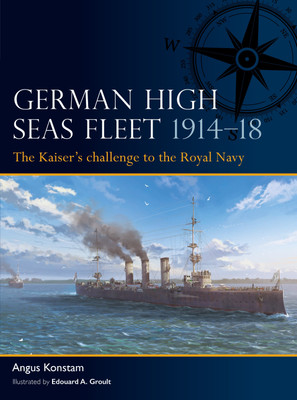 German High Seas Fleet 1914-18(English, Paperback, Konstam Angus)