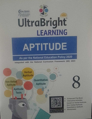 UltraBright LEARNING APTITUDE - 8(Paperback, RAJESH SINGH)