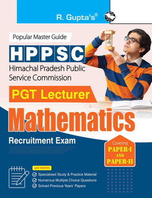 HPPSC: PGT Lecturer Mathematics (Paper-I & Paper-II) Recruitment Exam Guide(English, Paperback, RPH Editorial Board)