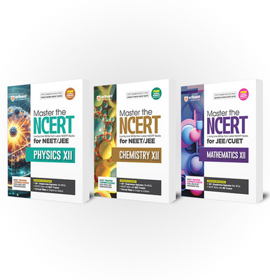 Arihant Master the Ncert Mathematics,Physics ,Chemistry Class 12 for Jee/Cuet 2026 (Set Fo 3) Line by Line MCQS from Latest Ncert Books 2000+ Topicwise-Chapterwise MCQS(English, Paperback, Sharma Bl)