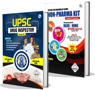 UPSC and Non-Pharma Kit Combo for Exam Preparation (Paperback, Pharmacy India)(Paperback, Utsav Verma, Dhalendra Kothale)
