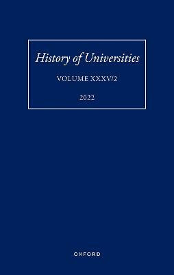 History of Universities: Volume XXXV / 2(English, Hardcover, unknown)