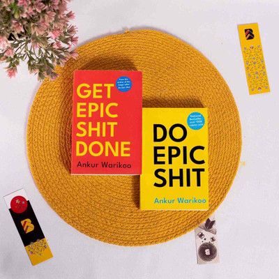 COMBO OF GET EPIC SHIT DONE AND DO EPIC SHIT - BEST QUALITY BOOKS(Paperback, ANKUR WARIKOO)