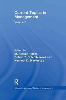 Current Topics in Management(English, Paperback, unknown)