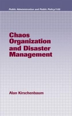 Chaos Organization and Disaster Management(English, Hardcover, unknown)