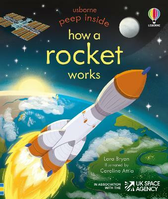 Peep Inside How a Rocket Works(English, Board book, Bryan Lara)