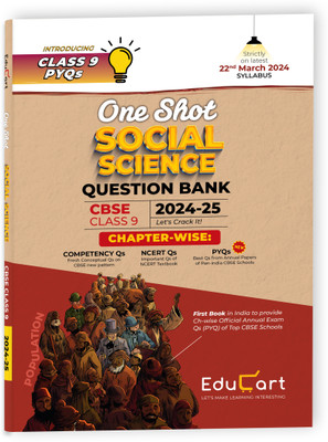 (OLD) Educart CBSE Class 9 SOCIAL SCIENCE One Shot Question Bank 2024-25 (Updated for 2025 Exam)(English, Paperback, Khosla Sonali)