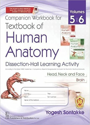 Companion Workbook for Textbook of Human Anatomy, Volumes 5 and 6 , Dissection-Hall Learning Activity(Paperback, Yogesh Sontakke)