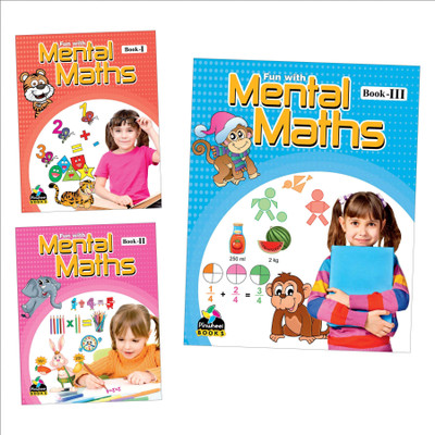 Mental Maths Books | Level 1, 2 & 3 | Set of 3 Books(Paperback, Pinwheel Books)