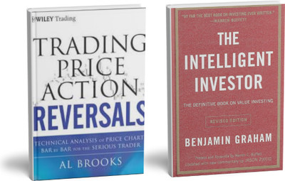 TRADING PRICE ACTION REVERSALS + INTELLIGENT INVESTOR | 2 BOOKS COMBO | PAPERBACK | ENGLISH(Paperback, AL BROOKS, BENJAMIN GRAHAM)