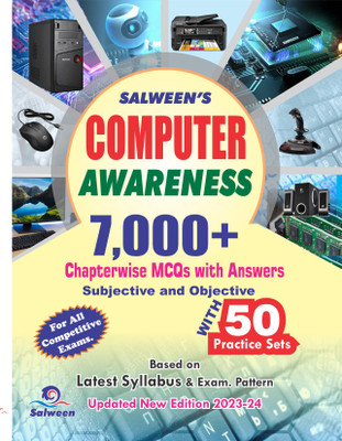 Computer Awareness Book By Salween Publisher . 7000+ Chapterwise Mcqs With Answer , Subjective With Objective , With Latest 50 Practice Sets(Paperback, Salween editors) Computer Awareness Book By Salween Publisher . 7000+ Chapterwise Mcqs With Answer , Subjective With Objective , With Latest 50 Practice Sets(Paperback, Salween editors)