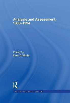 Analysis and Assessment, 1980-1994(English, Hardcover, unknown)