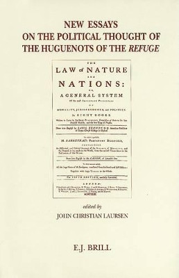 New Essays on the Political Thought of the Huguenots of the Refuge(English, Leather / fine binding, unknown)