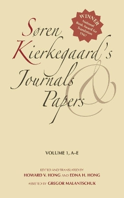 Soren Kierkegaard's Journals and Papers, Volume 1(English, Hardcover, Kierkegaard Soren)