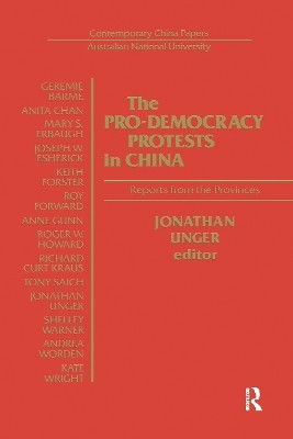 The Pro-democracy Protests in China: Reports from the Provinces(English, Hardcover, Unger J.)