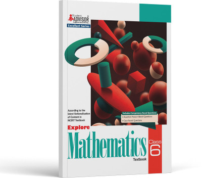 NCERT Textbook Mathematics Class 6  - NCERT Text Book Mathematics Class 6 by Student Advisor(Paperback, Student Advisor Editorial Board)