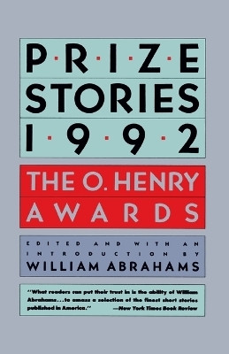 Prize Stories 1992(English, Paperback, Abrahams William)