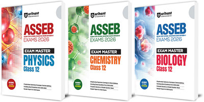 Arihant Exam Master AHSEC Physics, Chemistry and Biology Class 12 For Exam 2026 | Chapterwise Topicwise Coverage of Whole Syllabus, Model Question Bank & Sample Papers (Set of 3)(Paperback, Kamal Upreti , Shikha Sharma, Hema Batra , Rachna Rani) Arihant Exam Master AHSEC Physics, Chemistry and Biology Class 12 For Exam 2026 | Chapterwise Topicwise Coverage of Whole Syllabus, Model Question Bank & Sample Papers (Set of 3)(Paperback, Kamal Upreti , Shikha Sharma, Hema Batra , Rachna Rani)