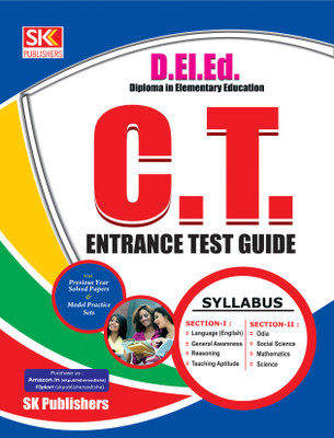 A Complete Entrance Guide for D.El.Ed. (C.T., English Medium) - This is a Complete Entrance Guide (English Medium)for D.El.Ed. (C.T.) exam aspirants.  - D.El.Ed(Paperback, Chittaranjan dash, Debasis Barik) A Complete Entrance Guide for D.El.Ed. (C.T., English Medium) - This is a Complete Entrance Guide (English Medium)for D.El.Ed. (C.T.) exam aspirants.  - D.El.Ed(Paperback, Chittaranjan dash, Debasis Barik)