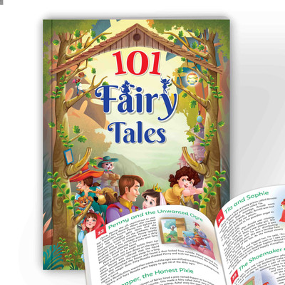 Timeless Tales :- 101 Fairy Tales book for kids (Paperback) : Children's educational storybook, Classic Fairy Tale Storybook, English Short Stories Books for Ages 3-12 years(Paperback, GOWOO)