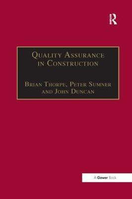 Quality Assurance in Construction(English, Paperback, Thorpe Brian)