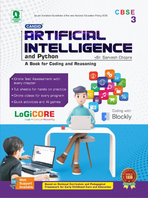 CANDID ARTIFICIAL INTELLIGENCE AND PYTHON 3(Paperback, SARVESH CHOPRA)