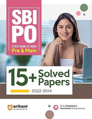 Arihant SBI PO Pre and Main 15+ Solved Papers 2022-2014(Paperback, SANJEEV DIXIT)