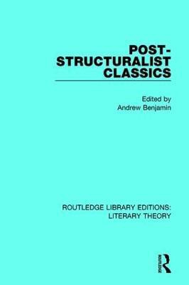 Post-Structuralist Classics(English, Hardcover, unknown)