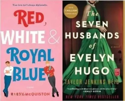Red, White & Royal Blue And The Seven Husbands Of Evelyn Hugo (2 Book Combo)(Paperback, JMD BOOKS)
