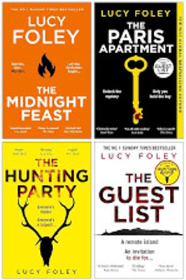 Lucy Foley Collection 4 Books Set (The Midnight Feast, The Paris Apartment, The Hunting Party & The Guest List) Paperback – 5 Jun. 2024(Paperback, LUCY FOLEY)