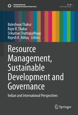 Resource Management, Sustainable Development and Governance(English, Hardcover, unknown)